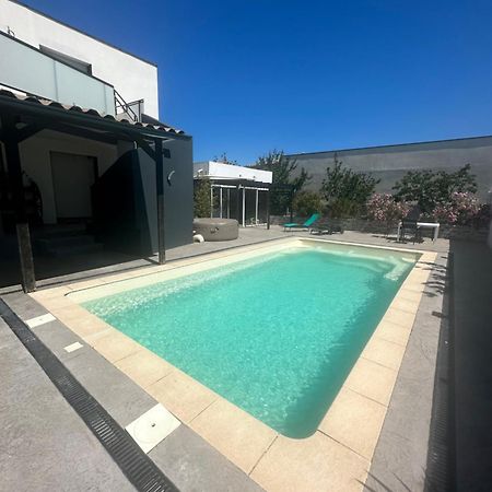 Superbe Appartement Avec Piscine Et Spa Privatif Вільнев-ле-Безьє Екстер'єр фото